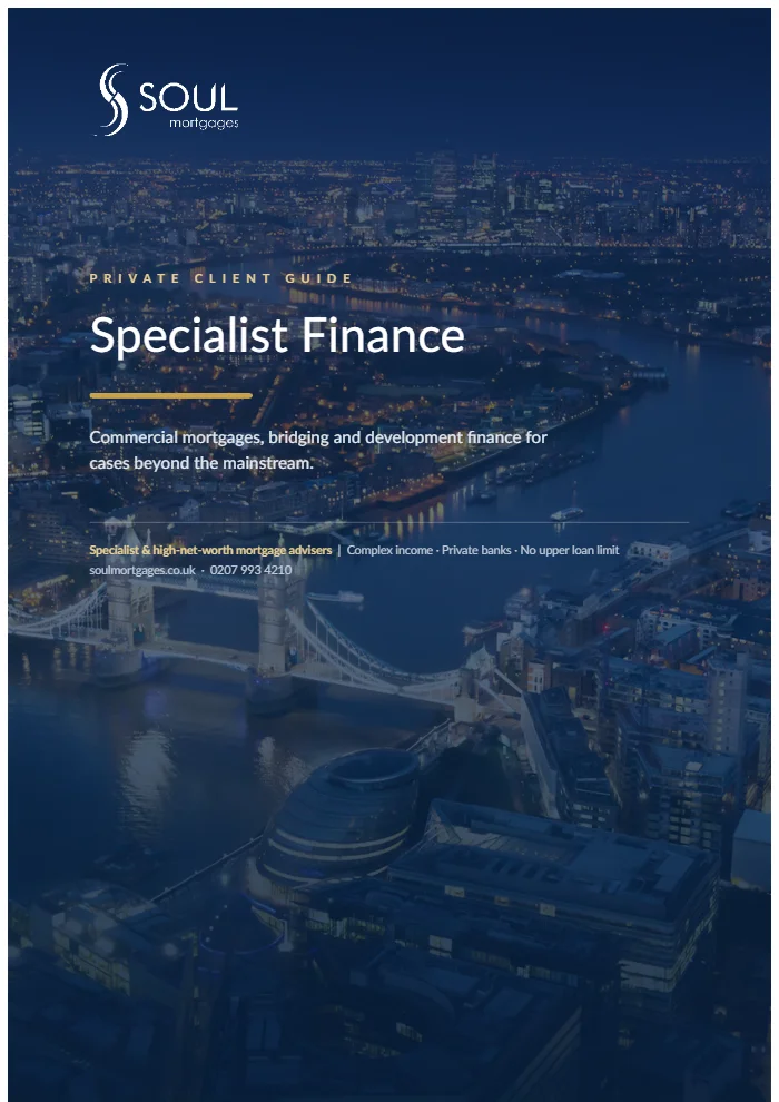 Specialist Finance guide cover